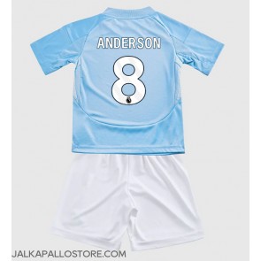 Nottingham Forest Elliot Anderson #8 Kolmaspaita Lapsille 2024-25 Lyhythihainen (+ shortsit)